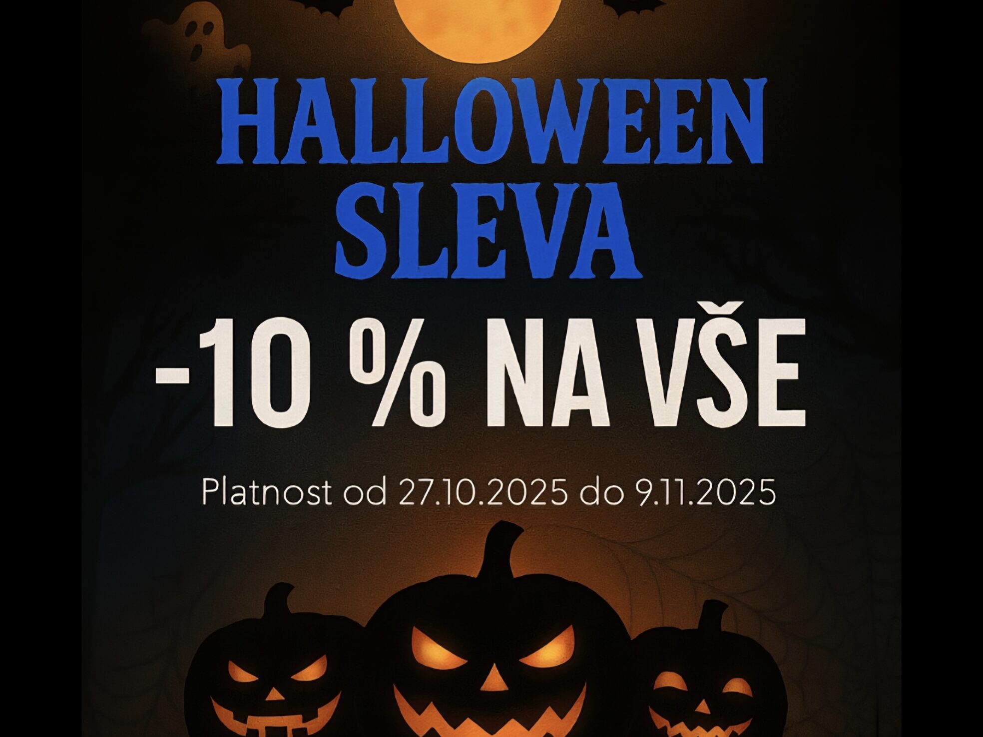 Halloween sleva -10%